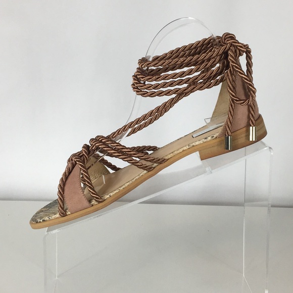 rope gladiator sandals